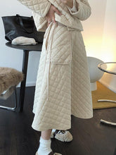 Loose Solid Color Thickening Empire A-Line Skirt